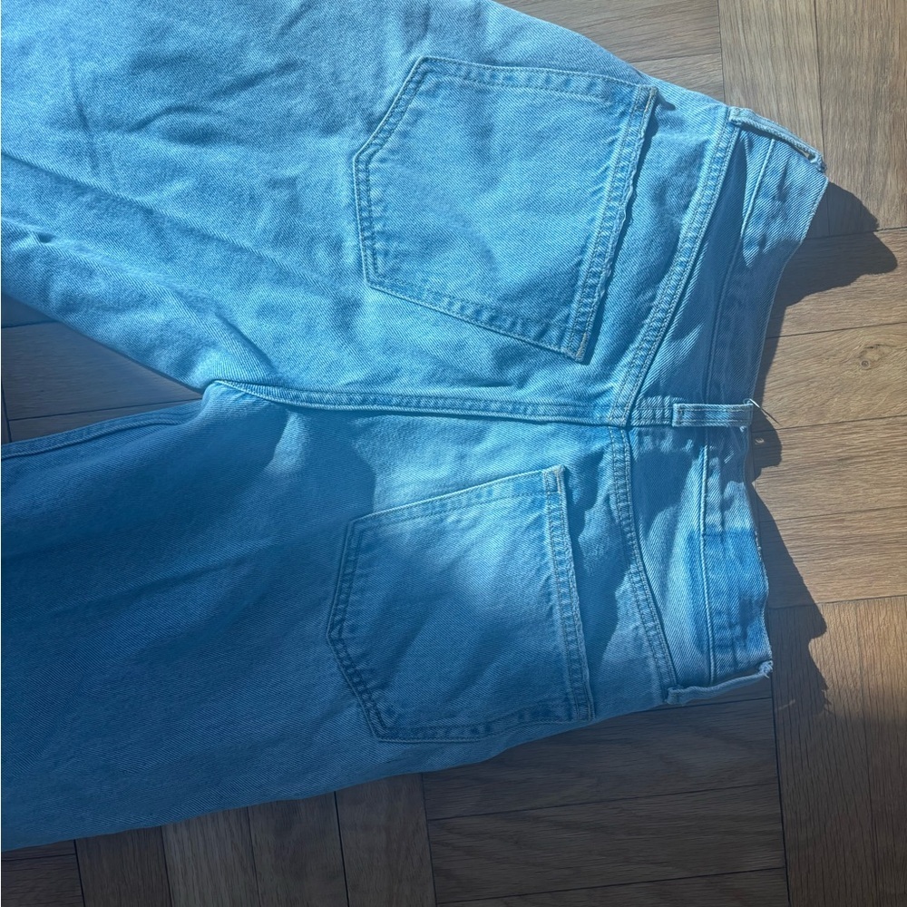 Ética Devon wide leg high waisted jeans with distressing details - Picture 11 of 11